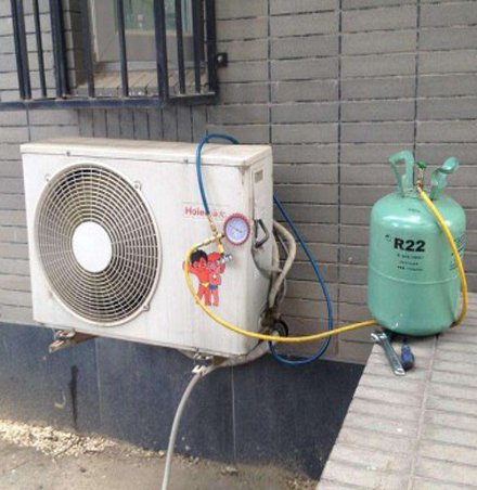 尧都空调加氟